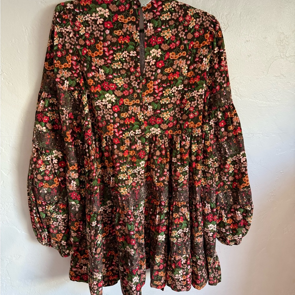 TiMo Vintage inspired cordoroy dress